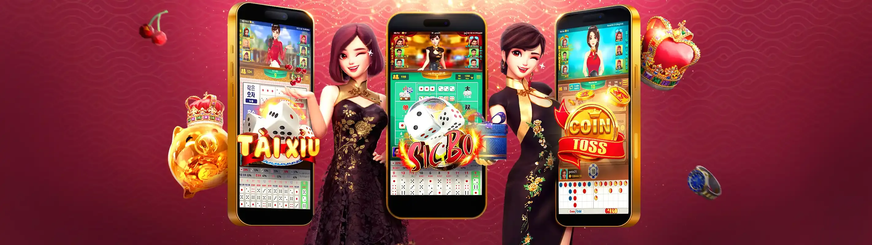 Hình ảnh nền tảng xoso66 link vào với các yếu tố cá cược trực tuyến